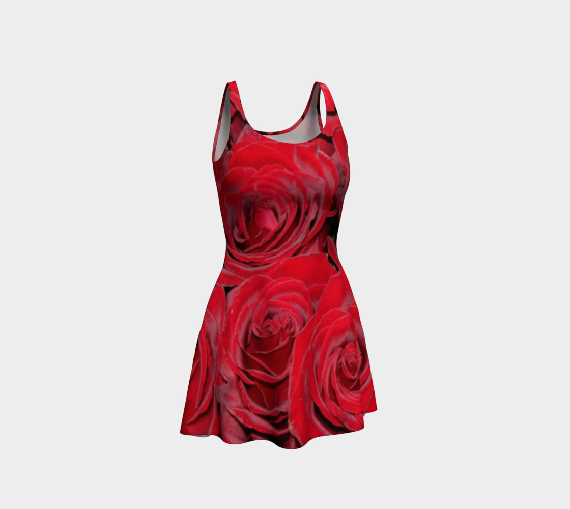 Romantic Red Roses Floral Design preview #1