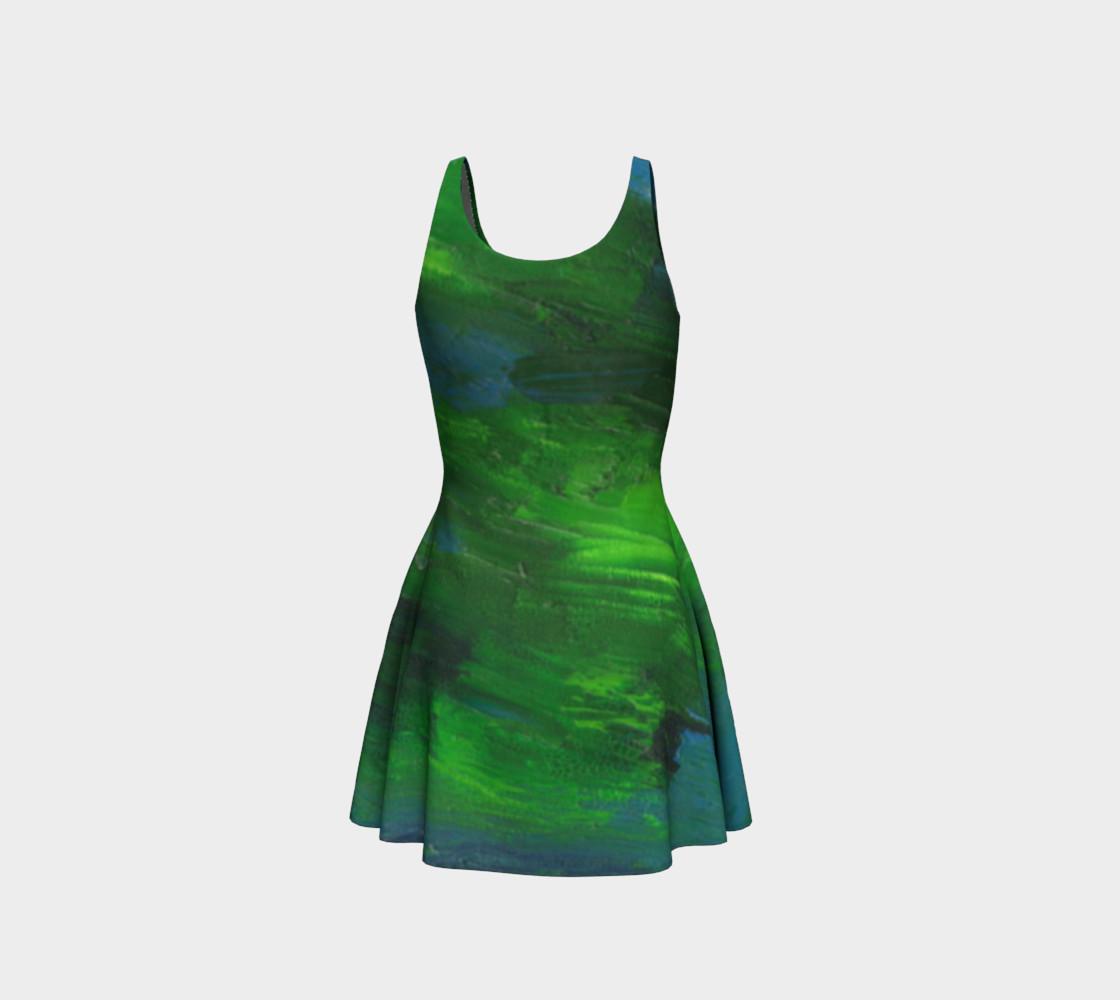 Earthbound Flare Dress preview #3
