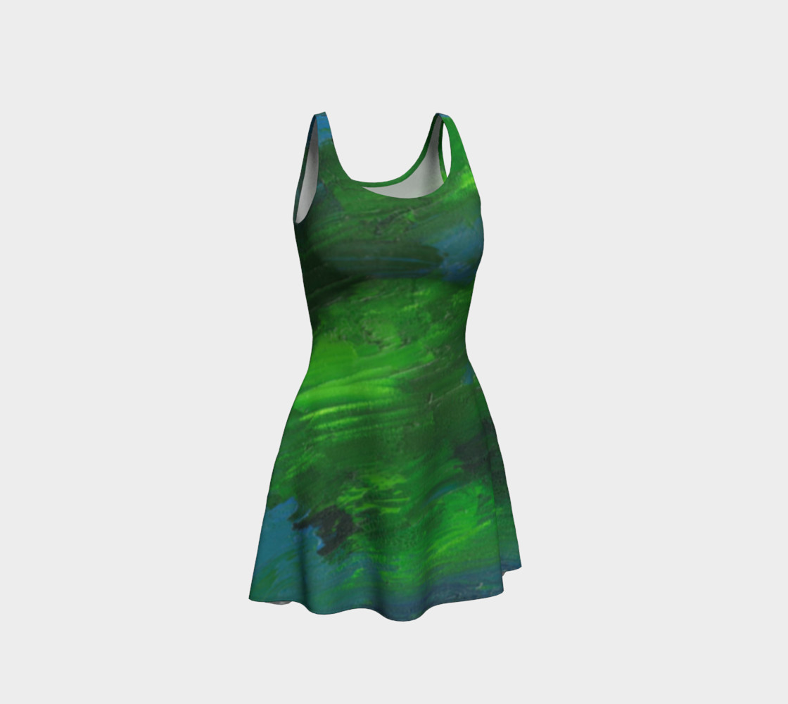 Earthbound Flare Dress preview #1
