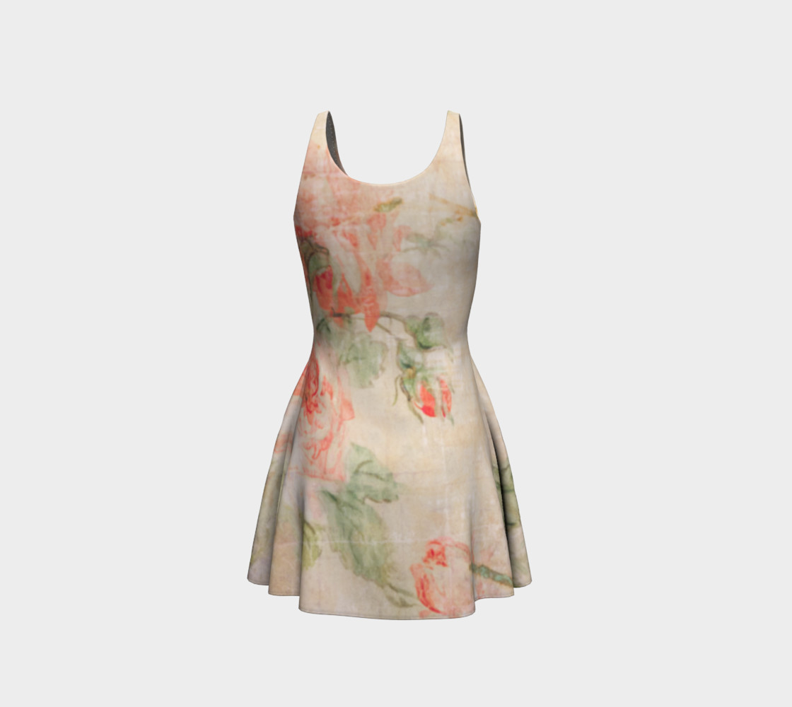 Vintage Wallpaper Flare Dress preview #3