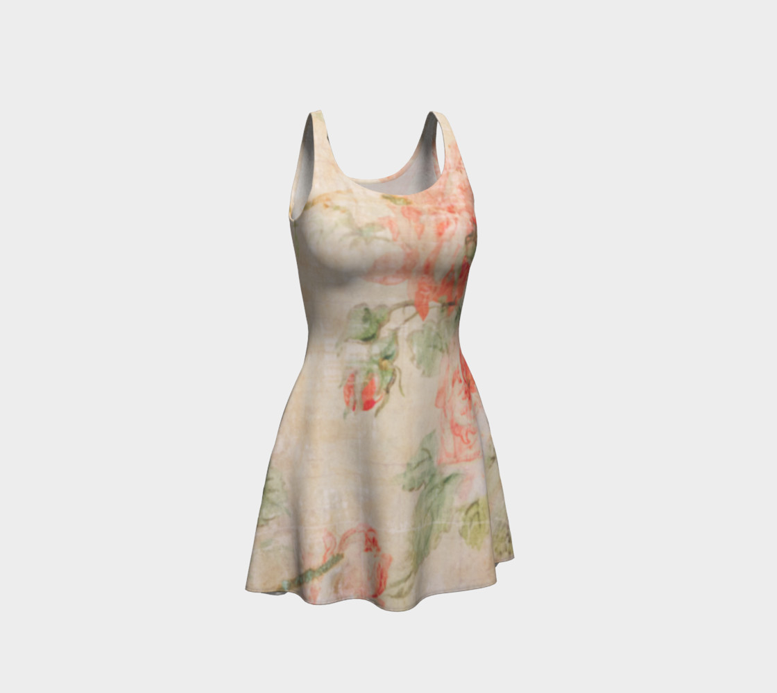 Vintage Wallpaper Flare Dress preview #1