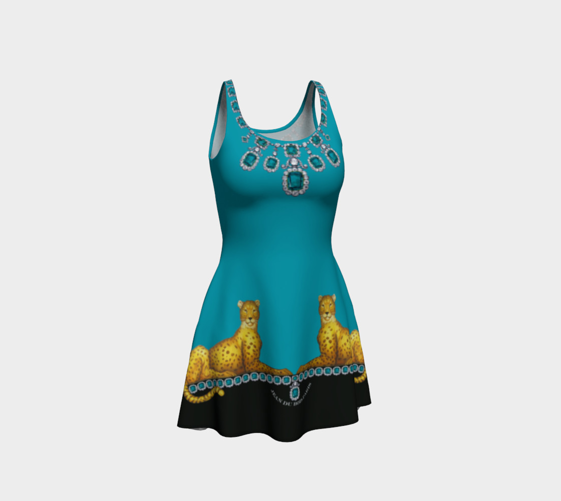 Panther flared dress preview #1