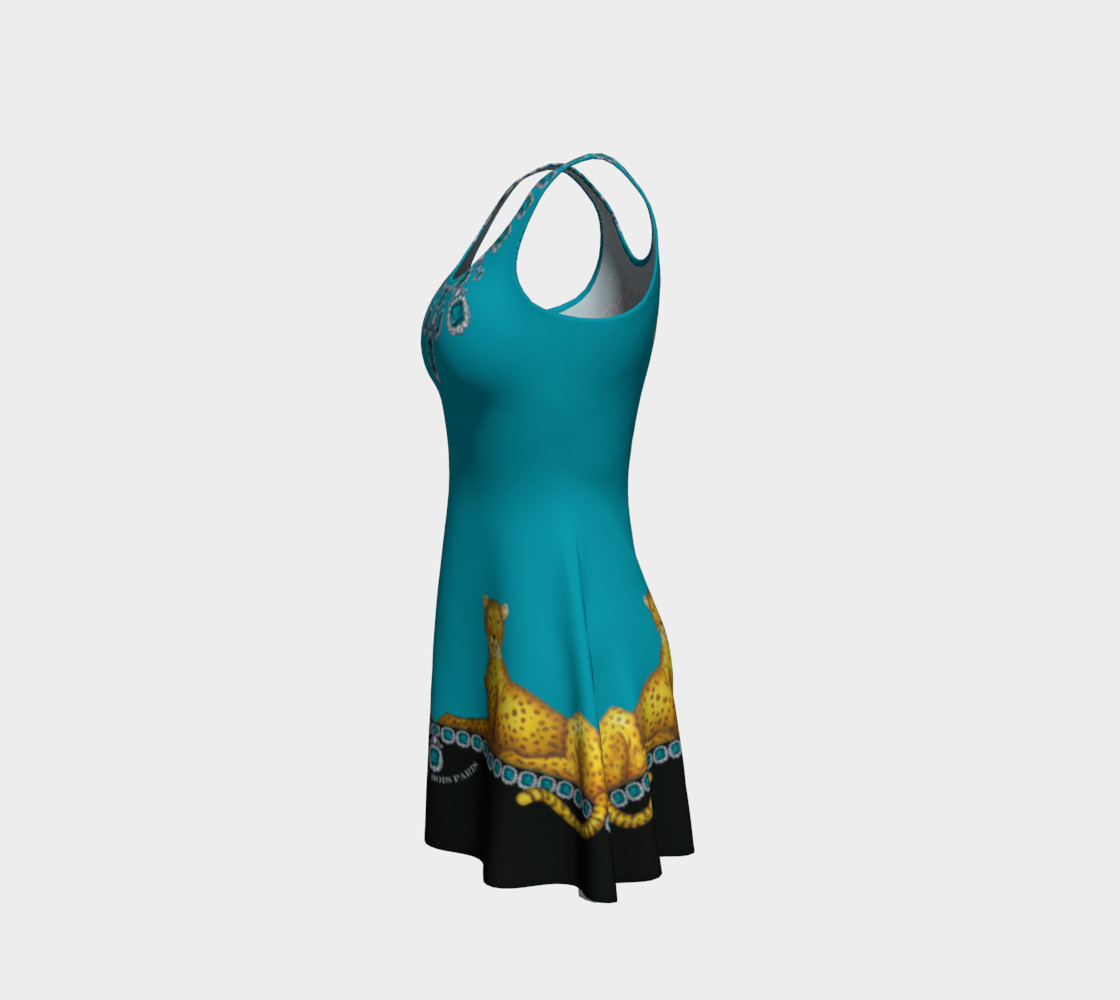 Panther flared dress preview #2