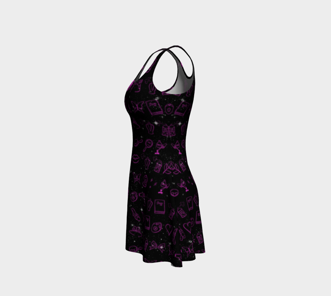 Harajuku Princess Gothic Print Dress preview #2