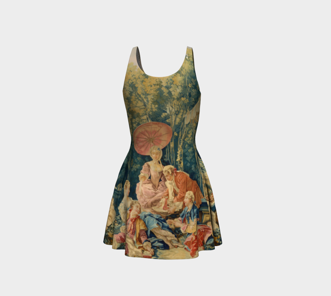 Pastoral Picnic Flare Dress preview #3