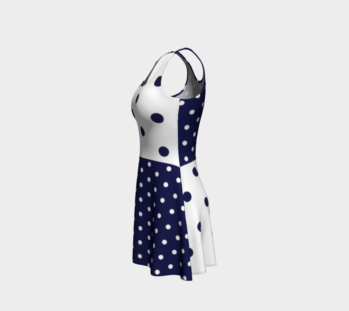 Navy dots preview #2