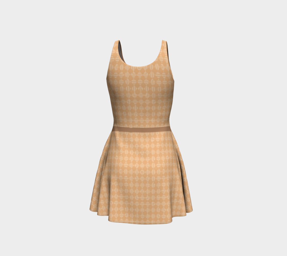 Calico Print Shirt Dress Illusion Dress  thumbnail #4