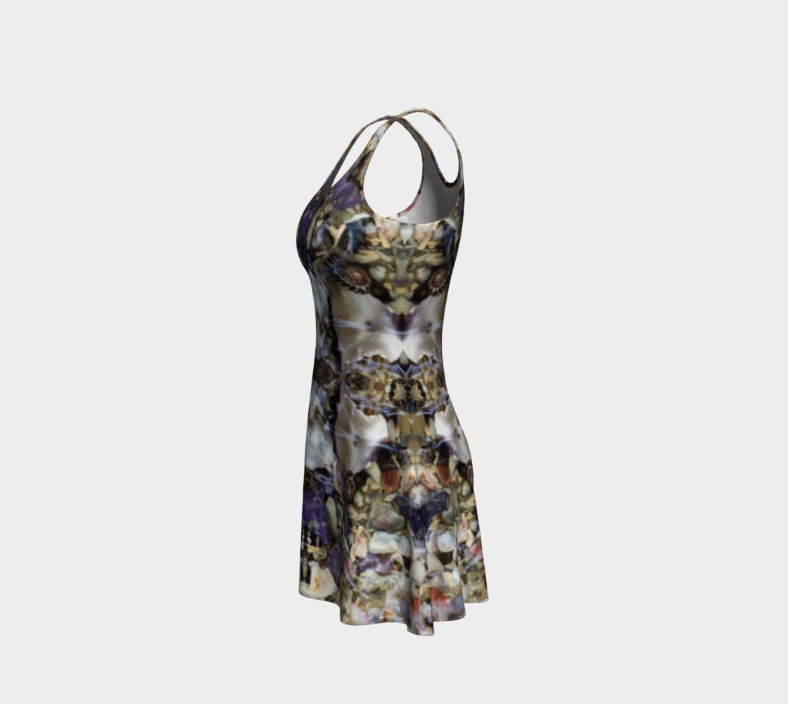 SHELL flared dress preview #2