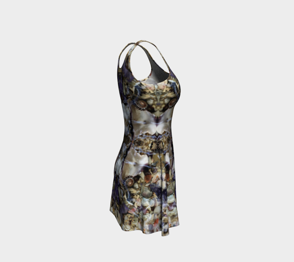 SHELL flared dress preview #4