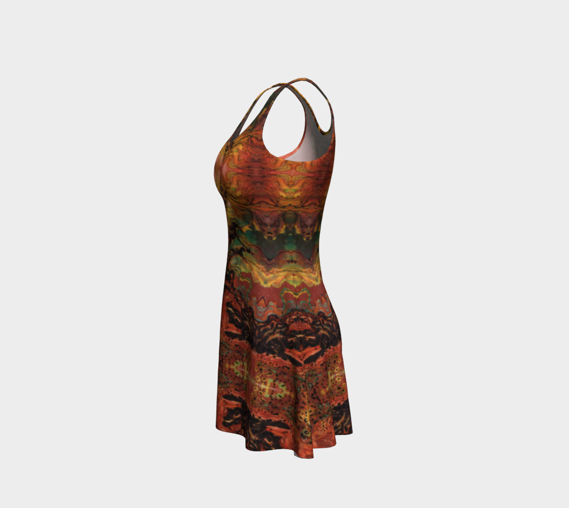 Thunderstorm flare dress preview #2