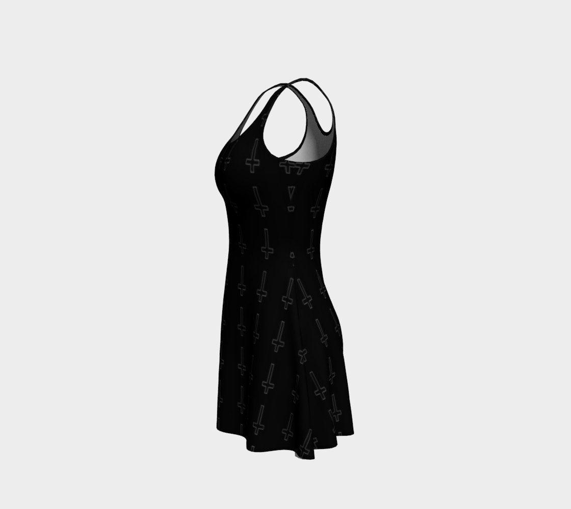 Illusion Crosses Gothic Occult Dress preview #2