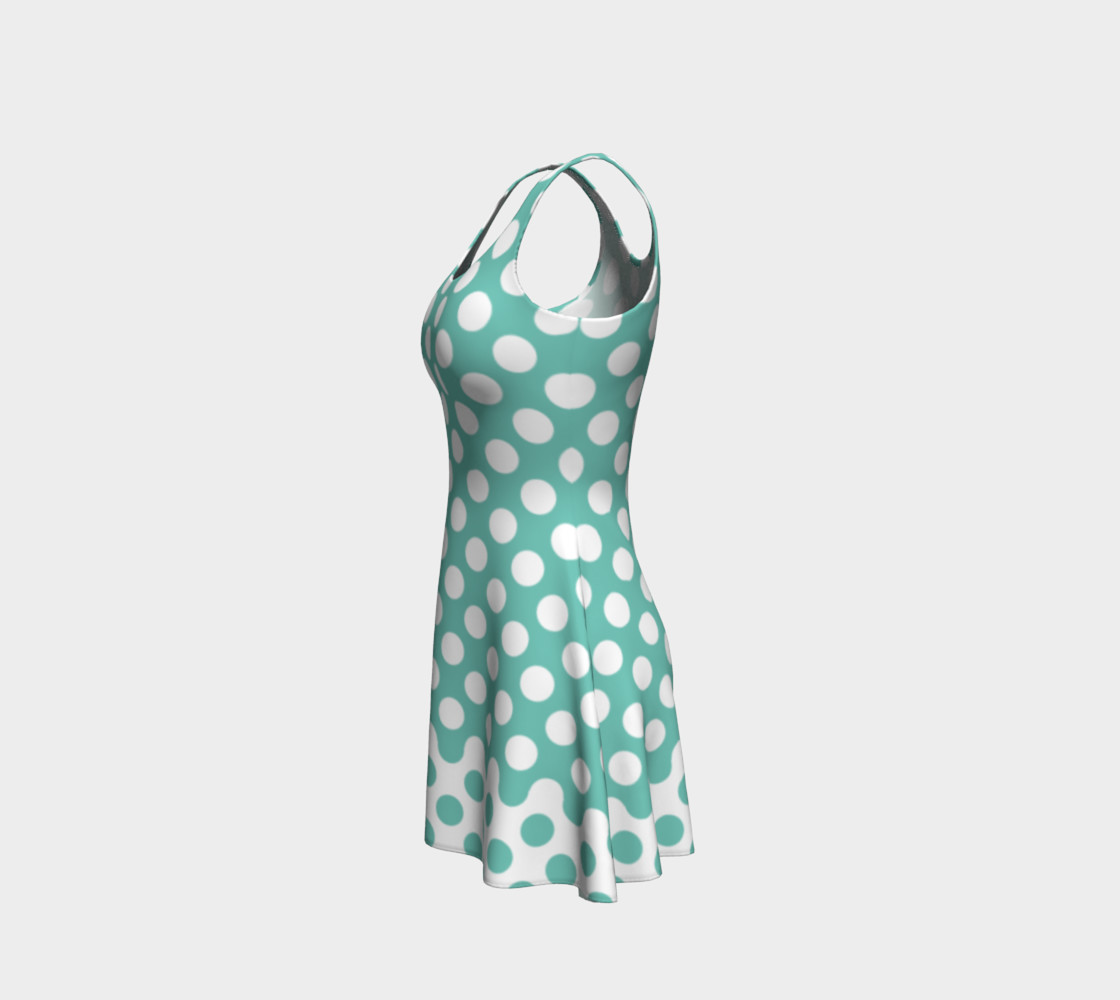 Dots in Aqua preview #2