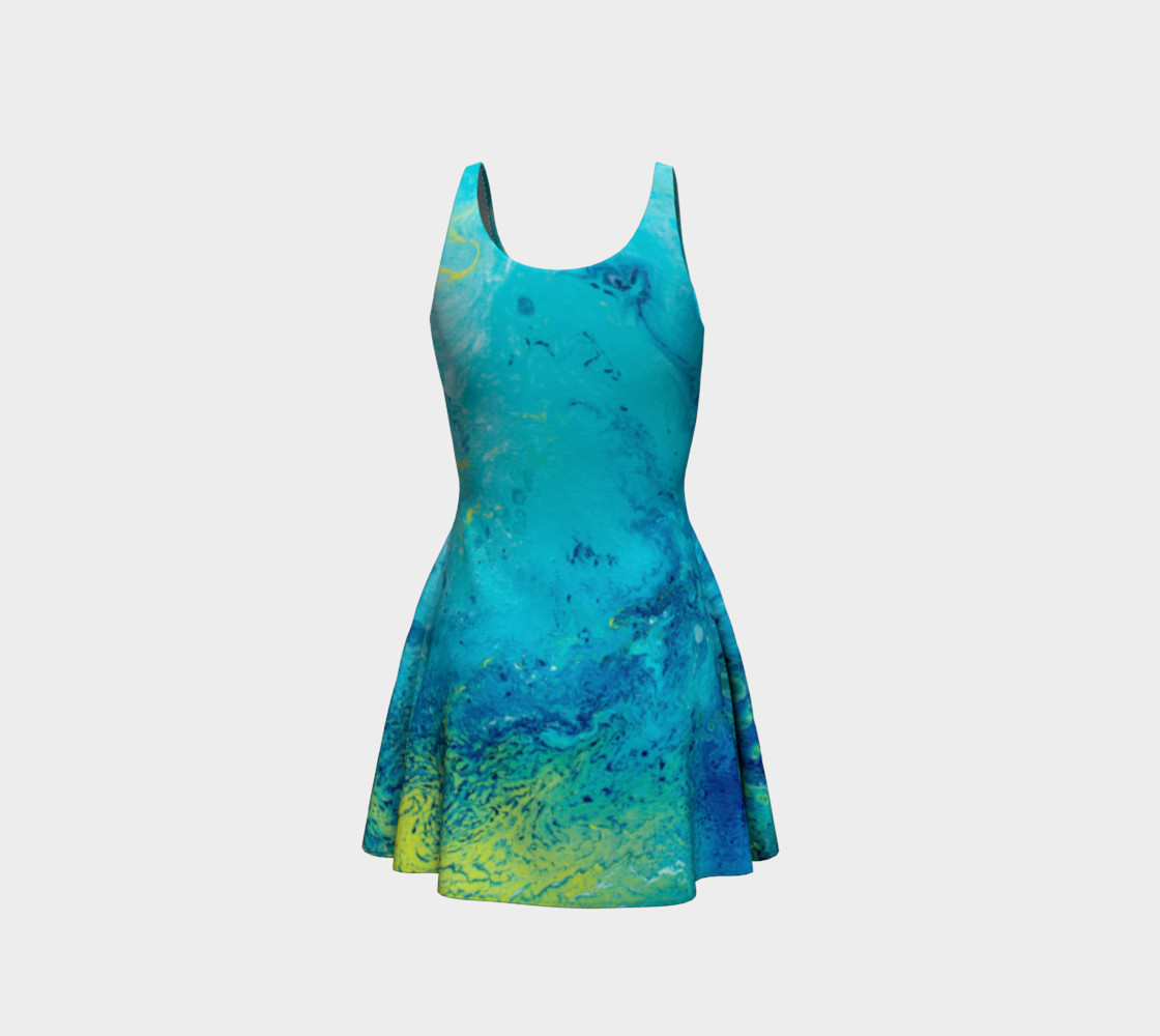 Cool, Calm & Collected Flare Dress preview #3