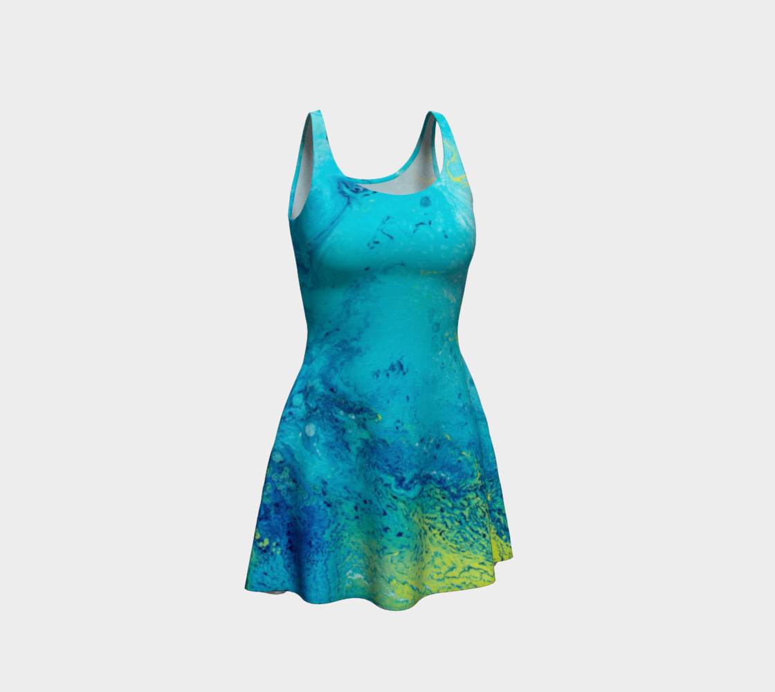 Cool, Calm & Collected Flare Dress preview #1