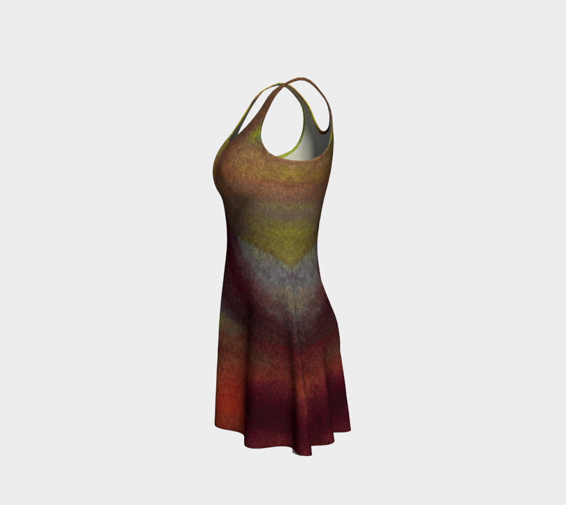 Tropical Watercolor Dress preview #2