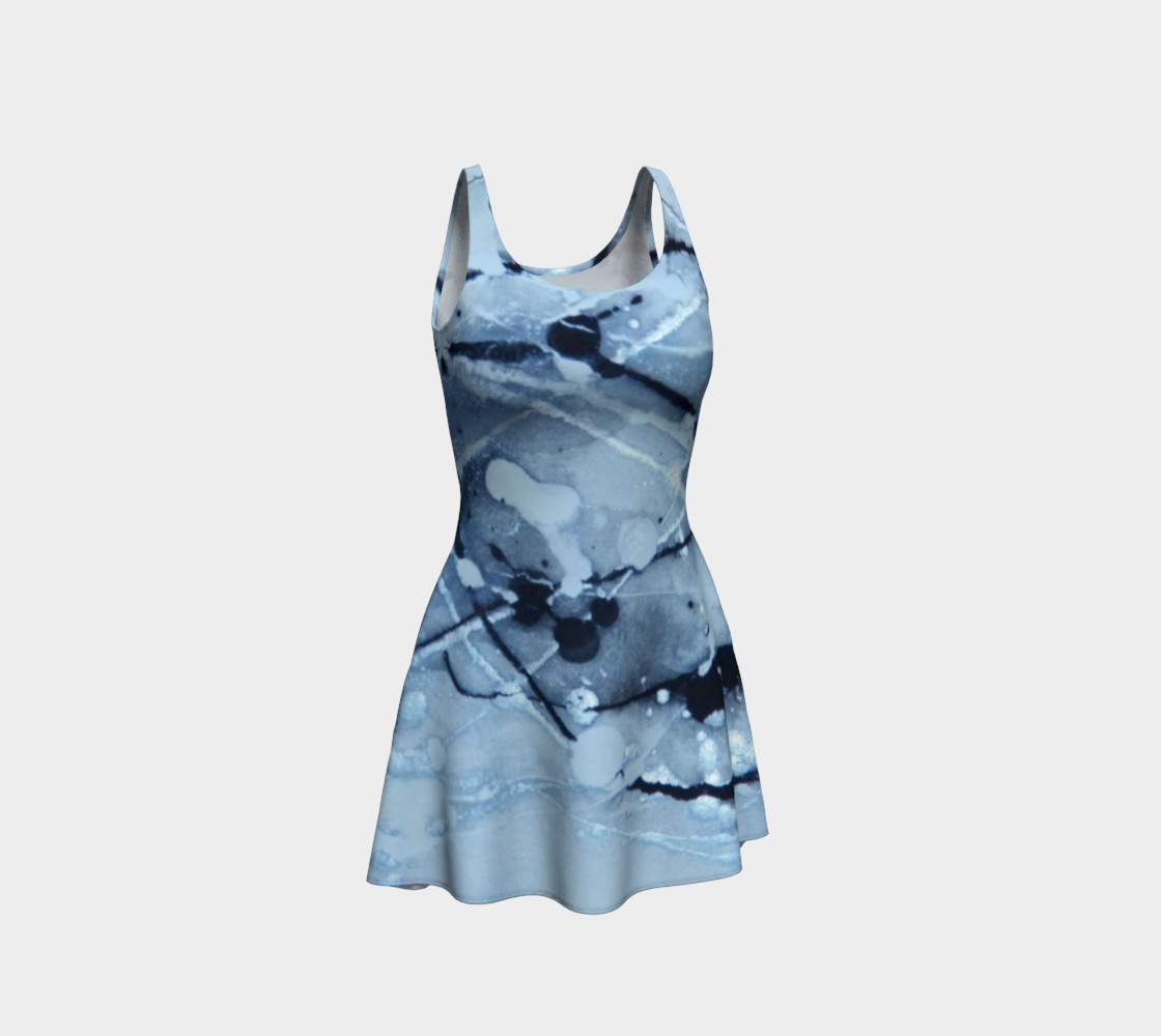 Cosmic Skydiving Flare Dress preview #1