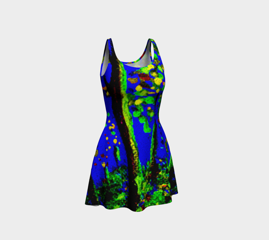 Magic Trees at Midnight Flare Dress preview #1
