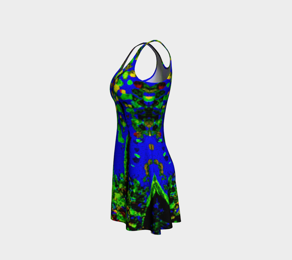 Magic Trees at Midnight Flare Dress preview #2