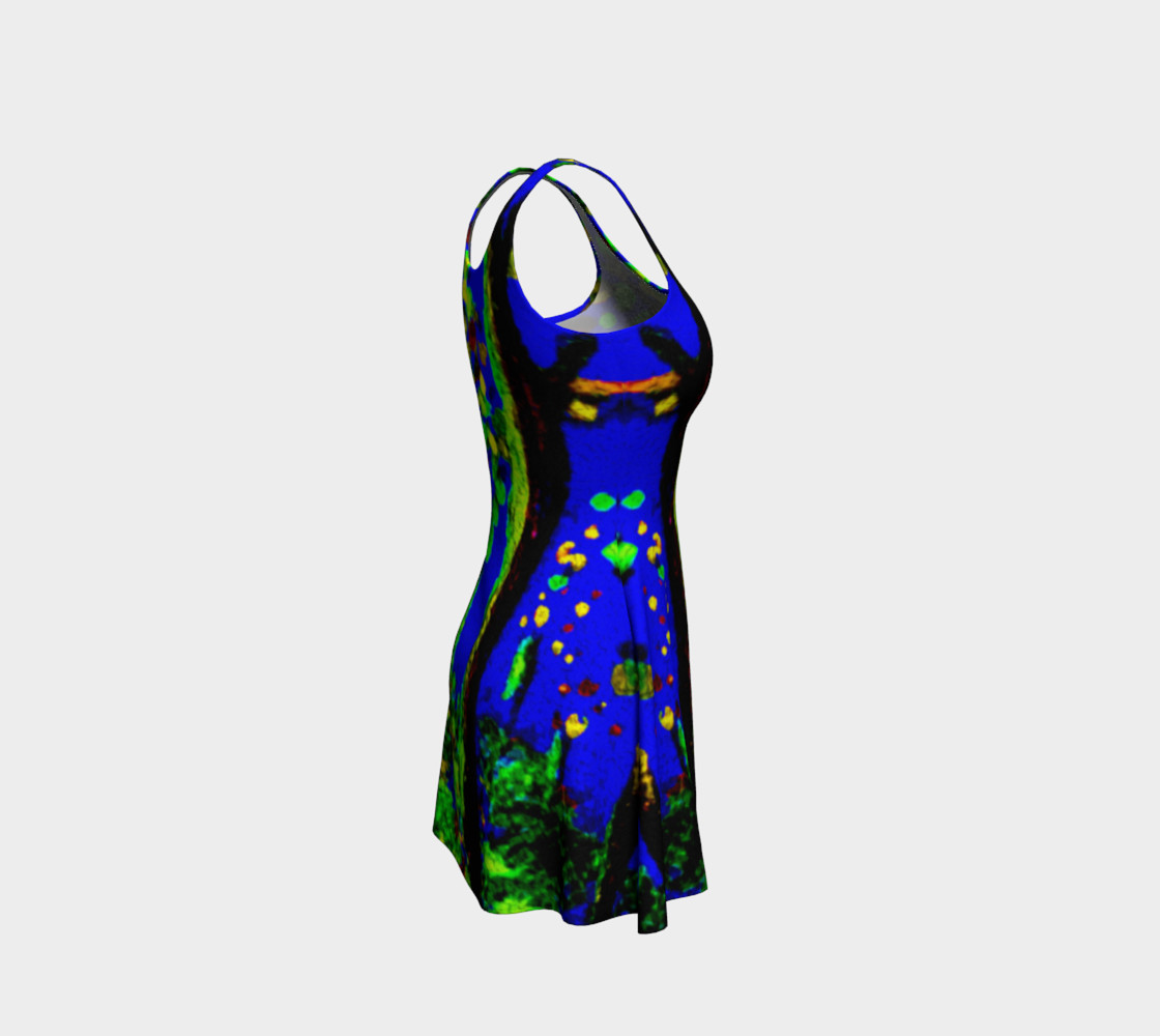 Magic Trees at Midnight Flare Dress preview #4
