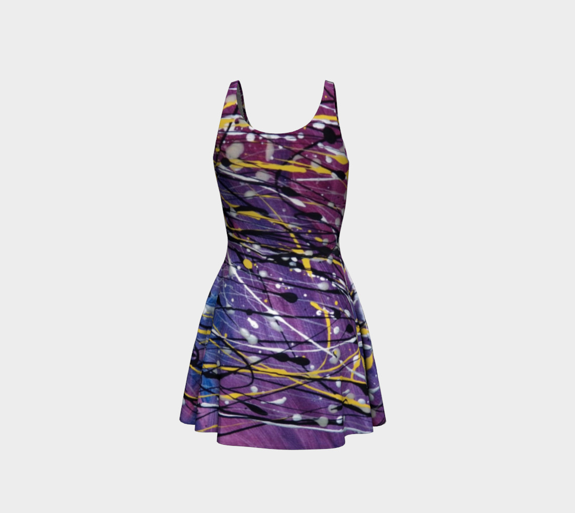 Galaxie Éclairante Flare Dress preview #3