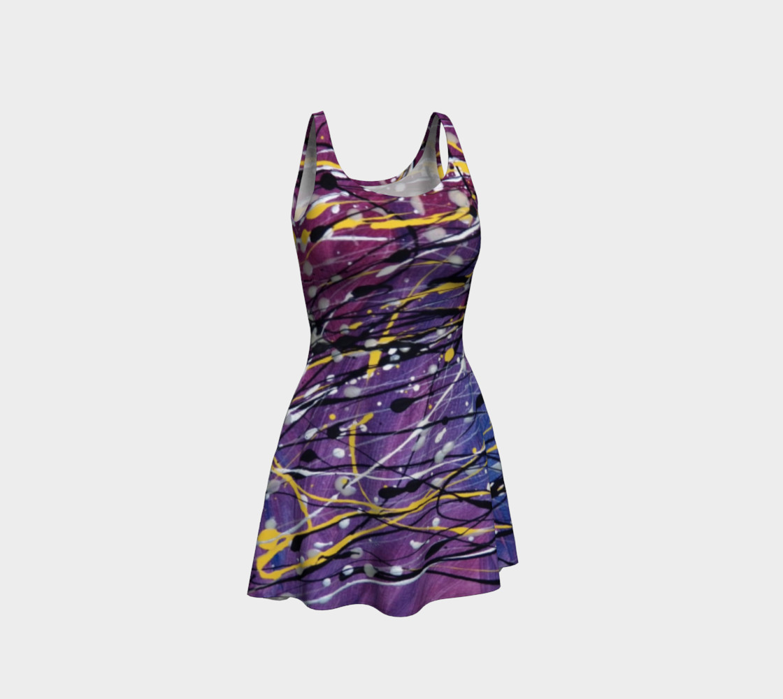 Galaxie Éclairante Flare Dress preview #1