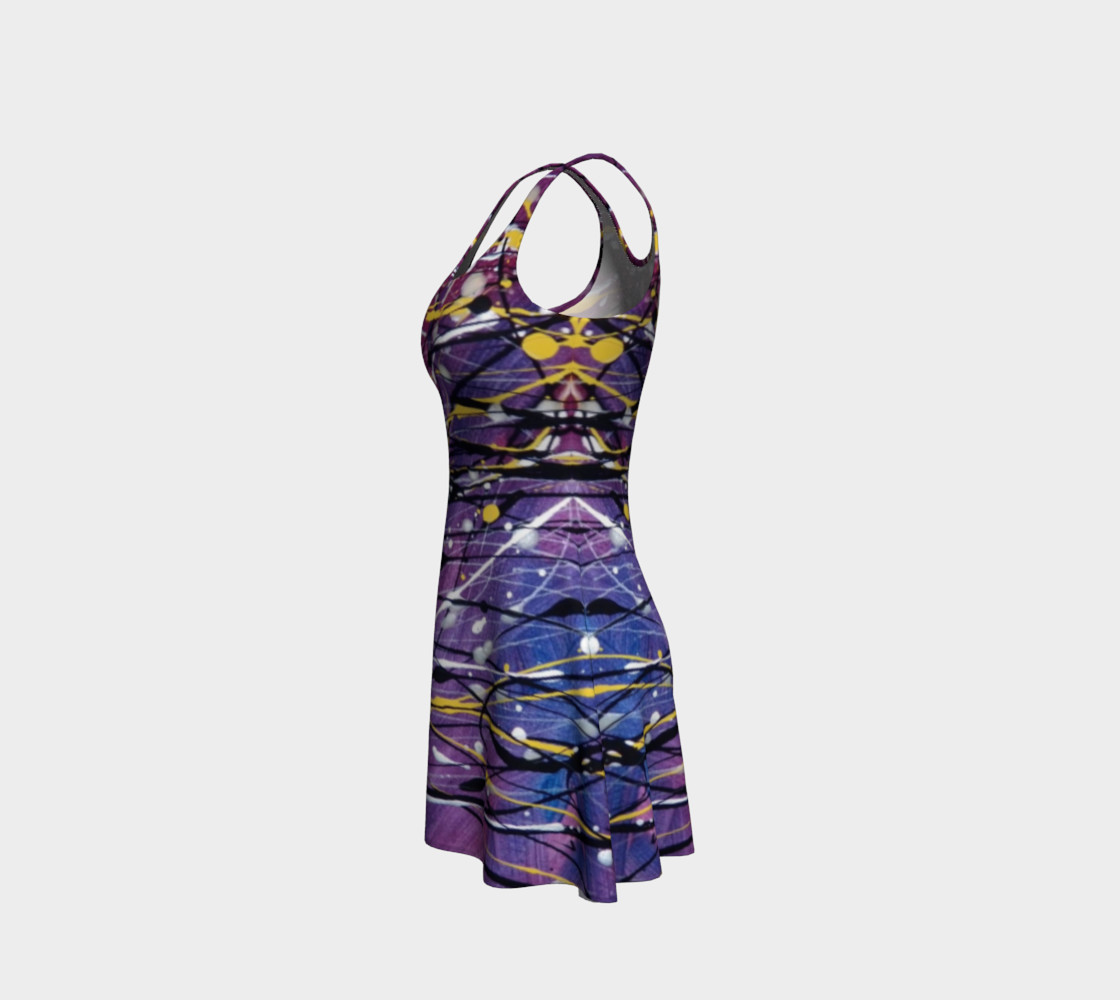 Galaxie Éclairante Flare Dress preview #2