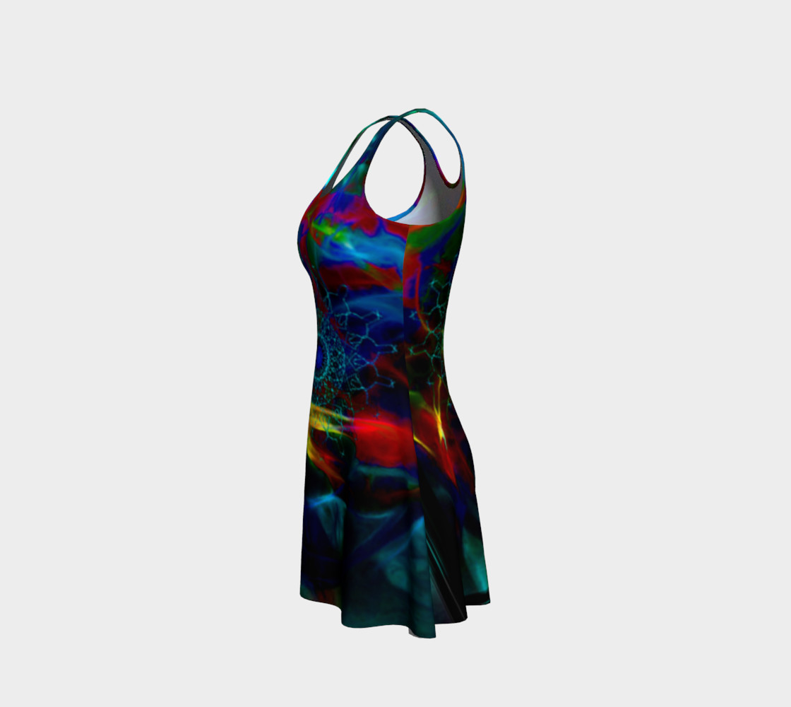Abstract Flare Dress preview #2
