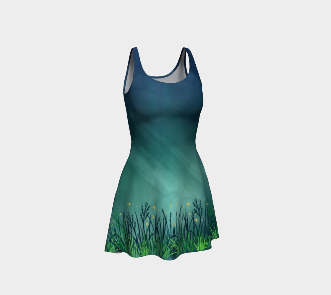 Midnight Fireflies Flare Dress preview #1