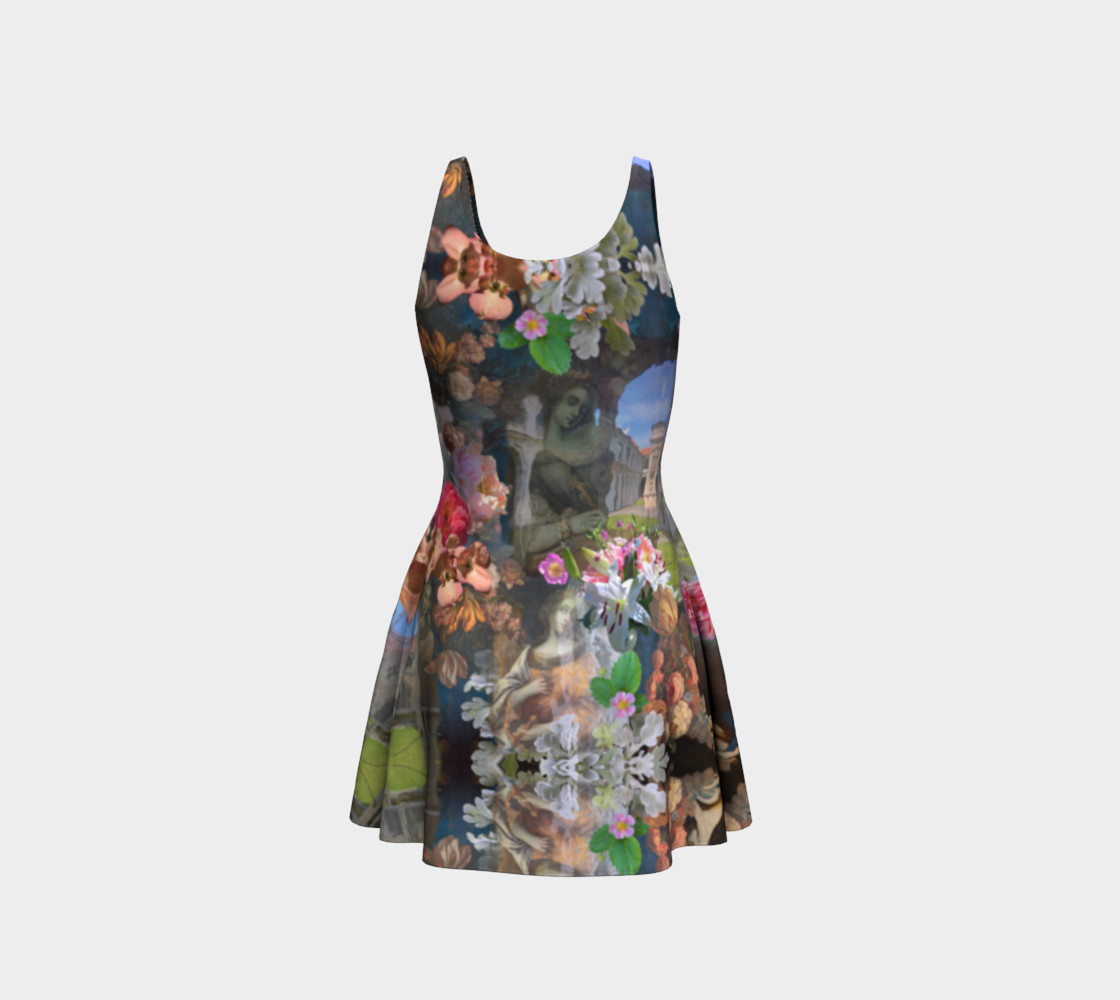 Flowers of the Loreta 1 Flare Dress preview #3
