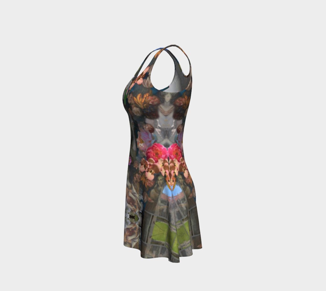 Flowers of the Loreta 1 Flare Dress preview #2