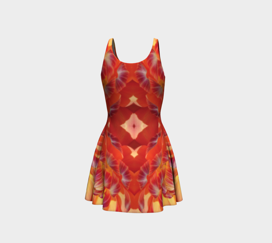 Orange Dahlia Mandala preview #3