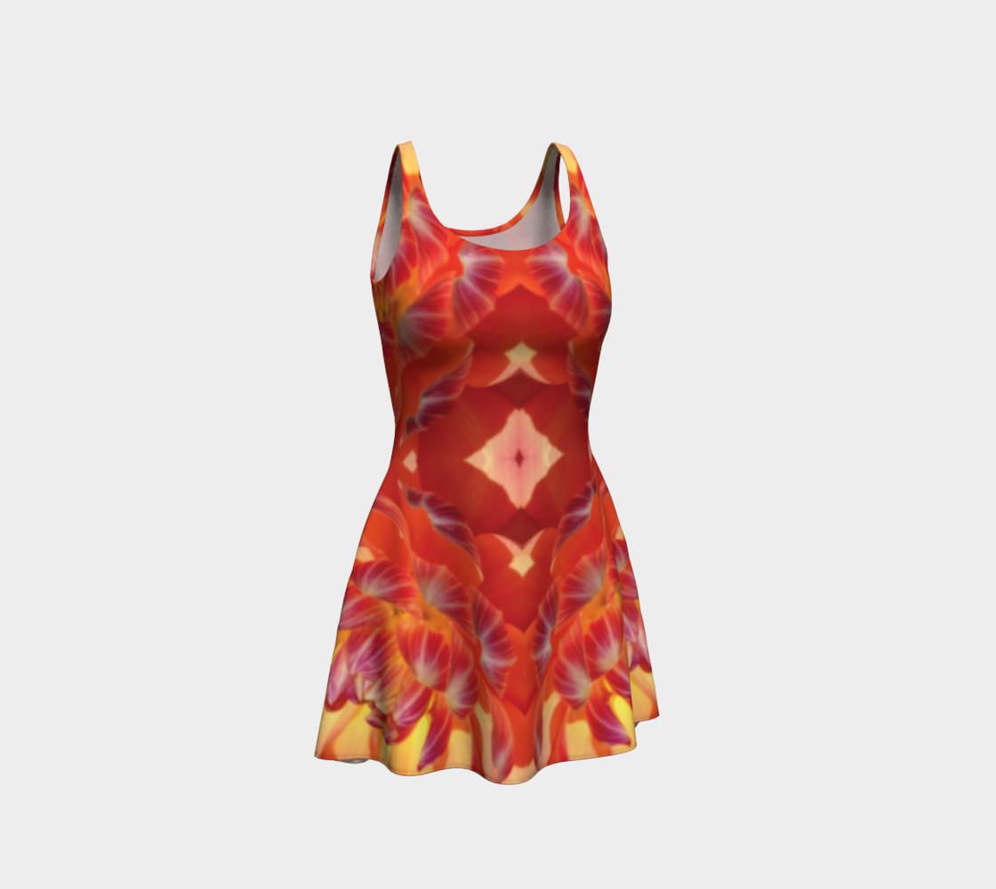 Orange Dahlia Mandala preview #1