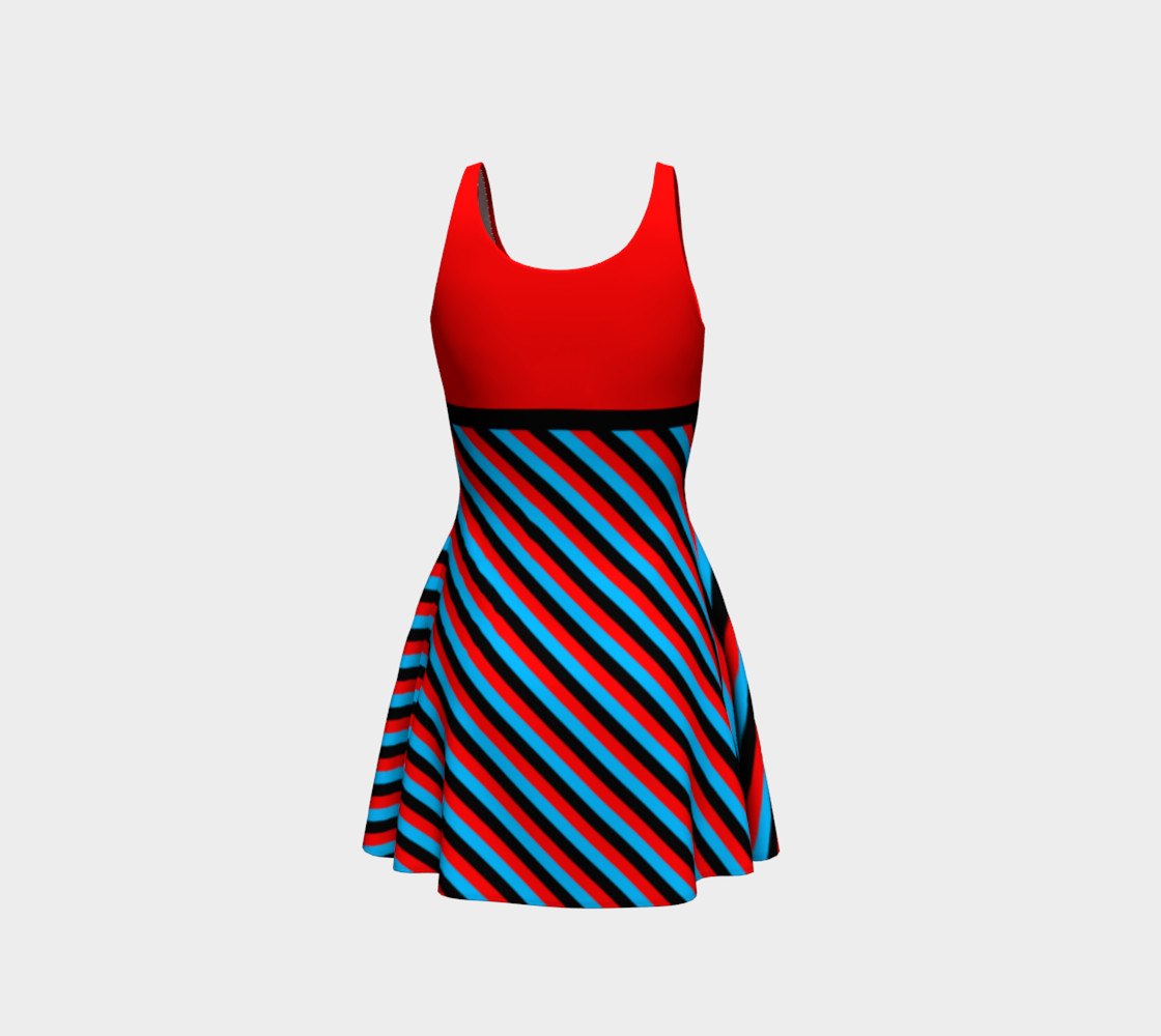 Stripes Collection - Red, Blue & Black preview #3