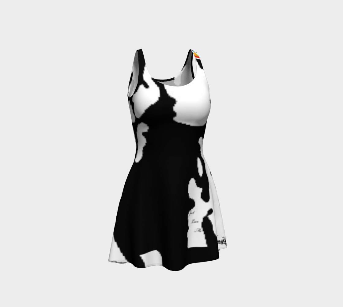 Self Love Flare dress preview #1
