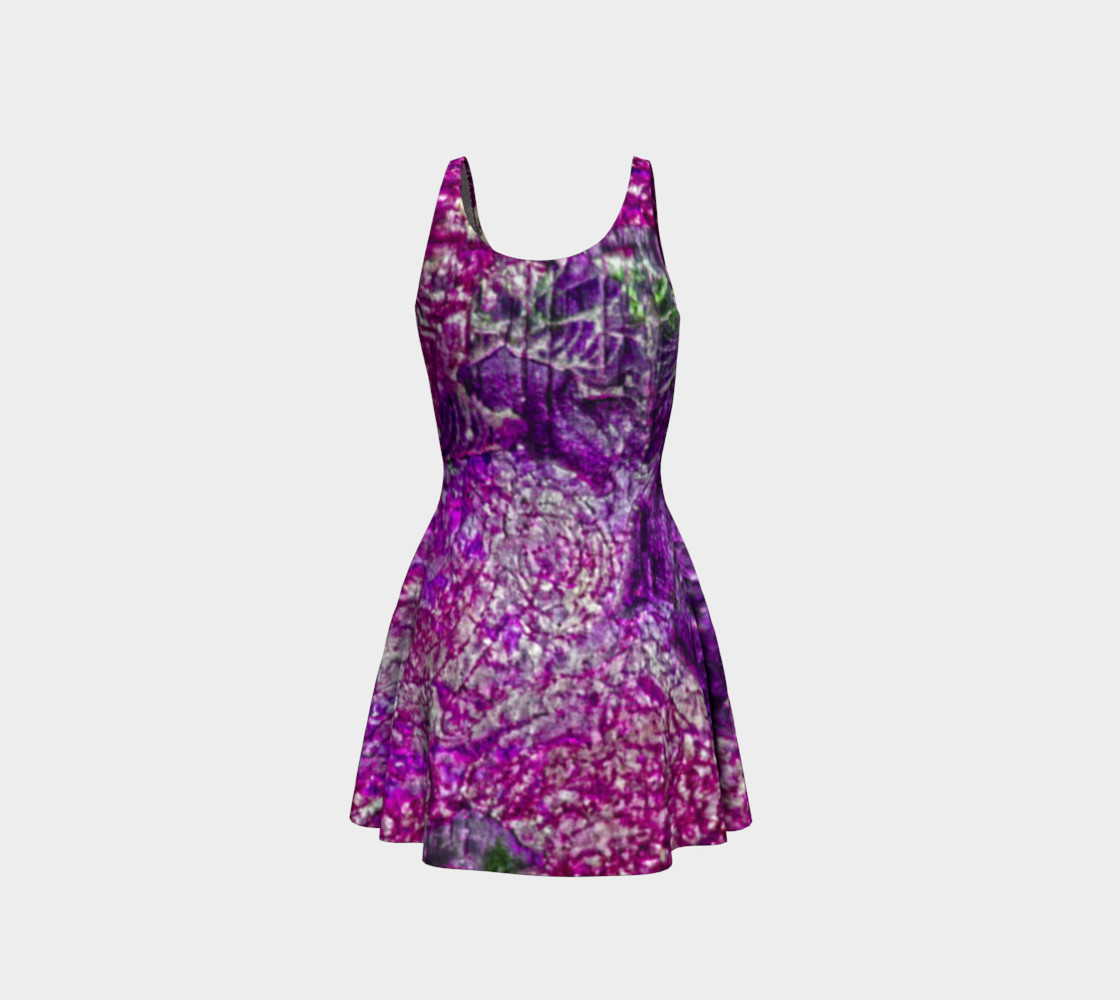 Purple Passion Flare Dress preview #3