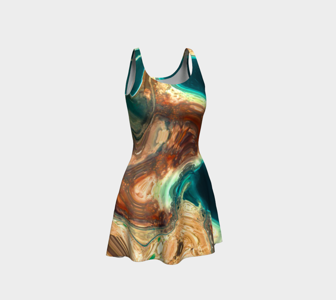 The Sea Flared Dress preview #1