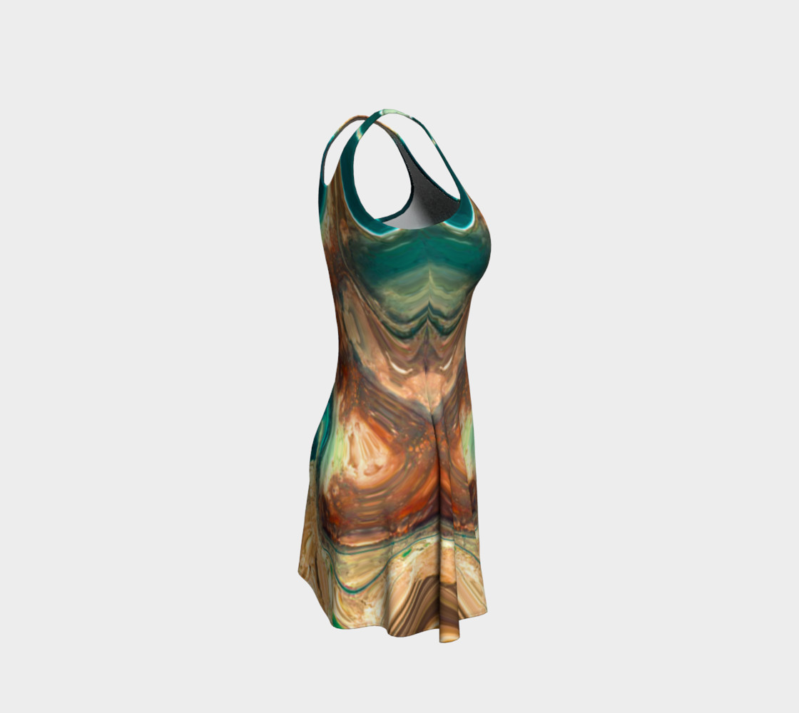 The Sea Flared Dress preview #4