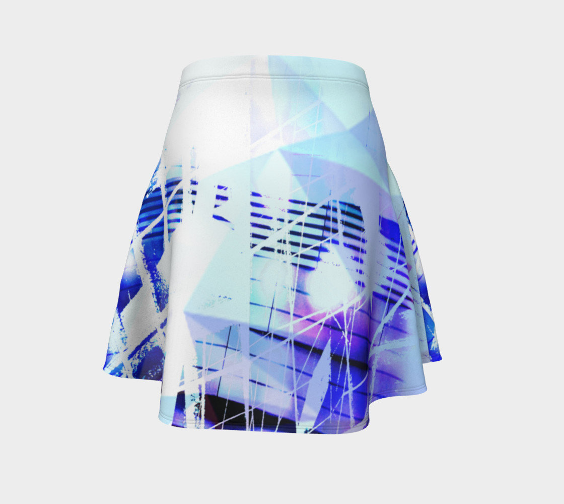 Cityscape Prisms Flare Skirt preview #4