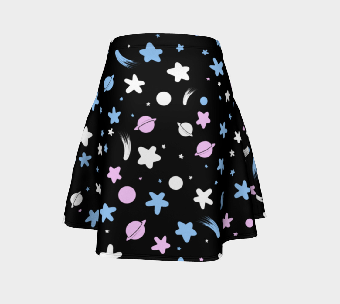 Trans stars skirt preview #4