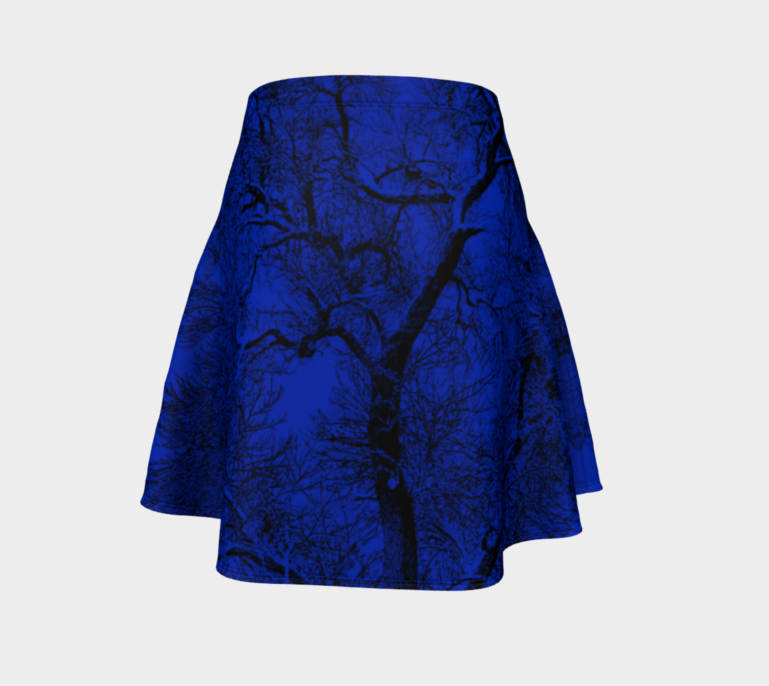 Winter Tree Blue preview #4