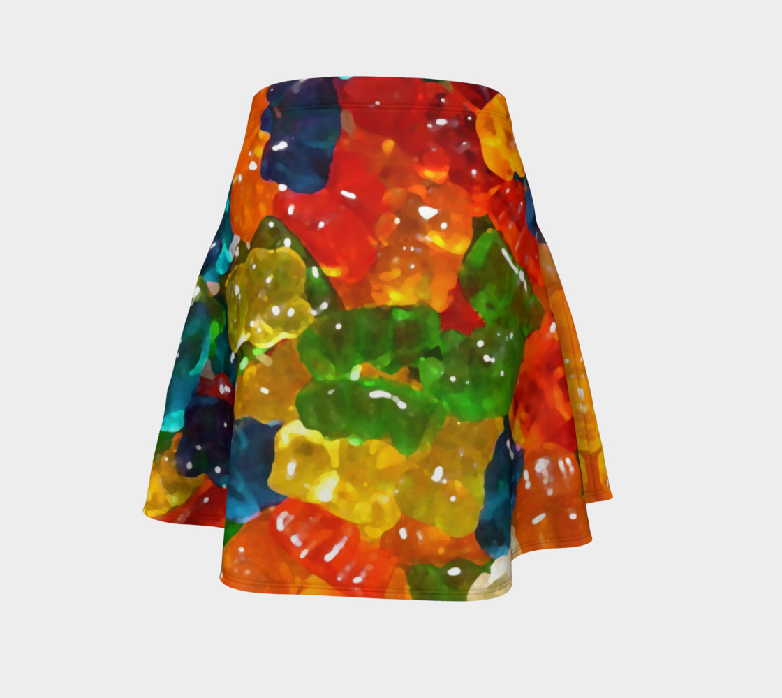 Gummy Bear Flare Skirt by Squibble Design preview #4