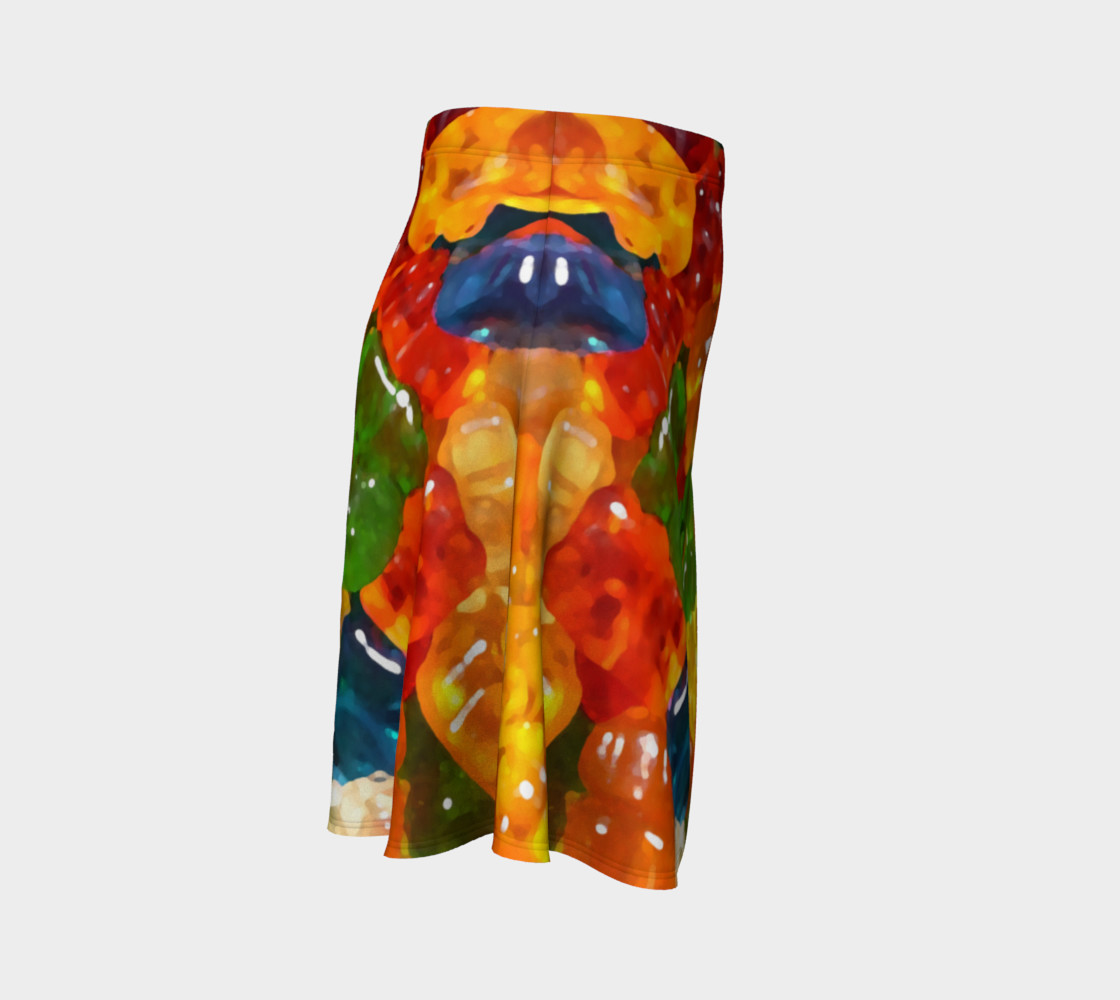 Gummy Bear Flare Skirt by Squibble Design preview #3