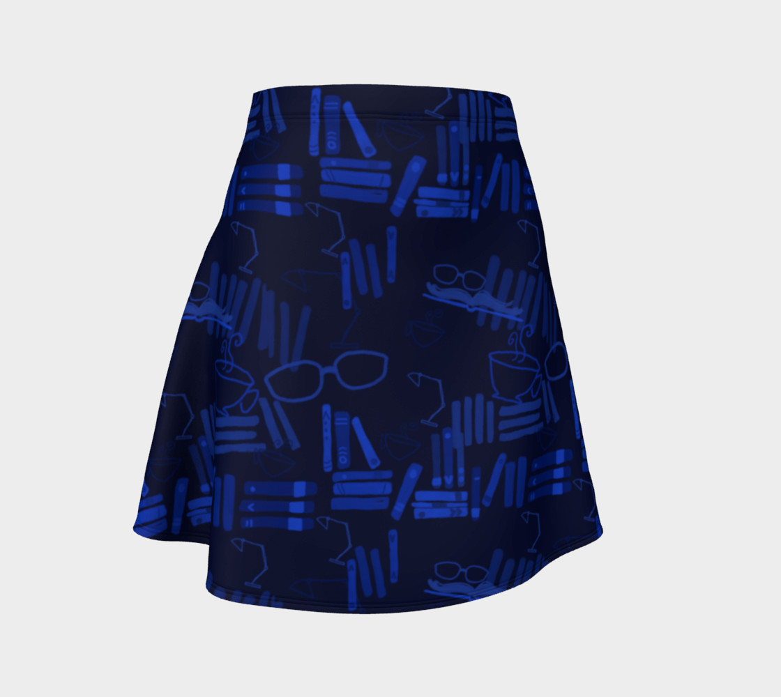 But First I Shall Read - Flare Skirt preview #1