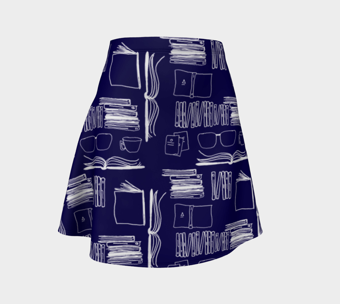 Why Not Just Read - Flare Skirt preview #1