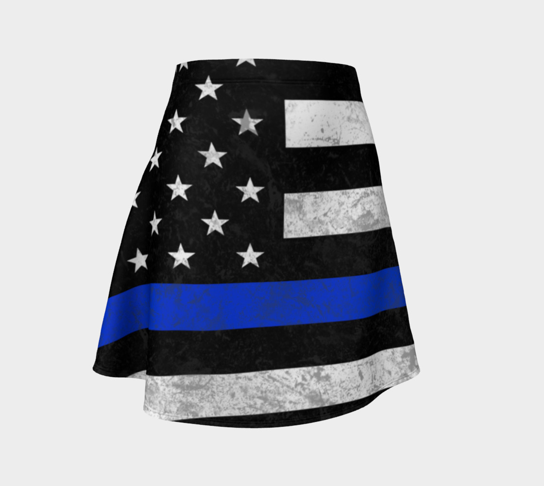 Those In Blue Flare Skirt preview #1