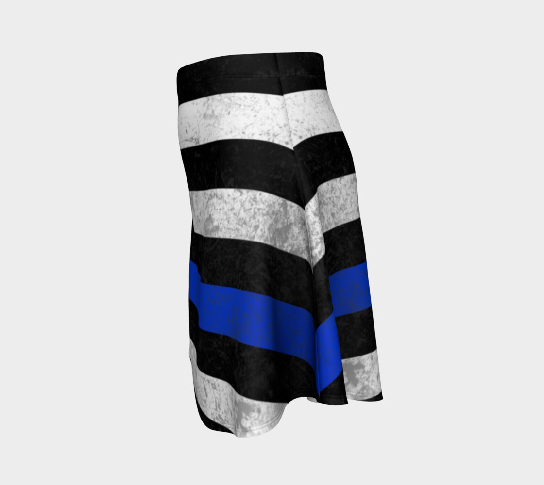 Those In Blue Flare Skirt preview #2