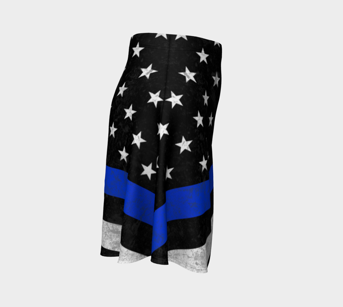 Those In Blue Flare Skirt preview #3