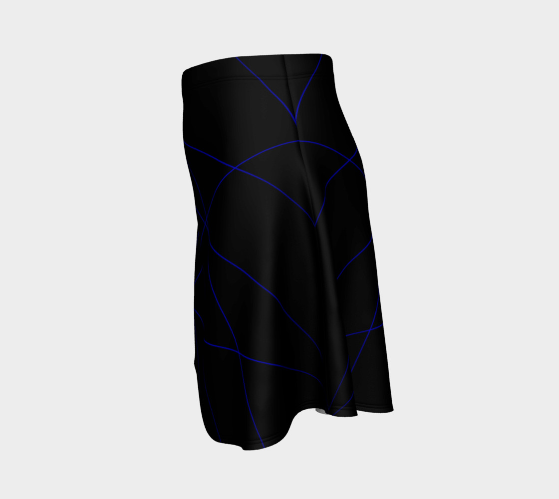 Blue Laser Flare Skirt preview #2