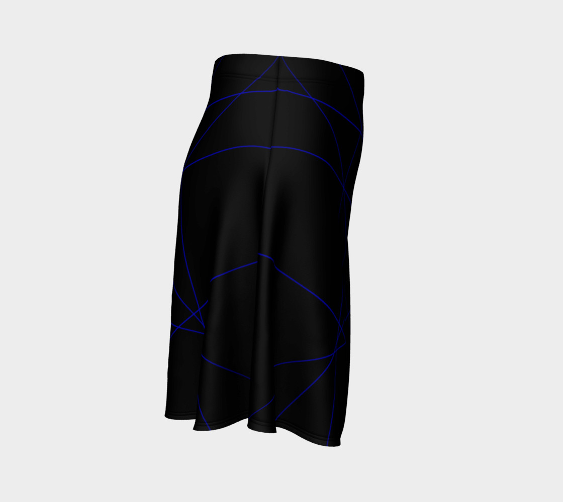 Blue Laser Flare Skirt preview #3