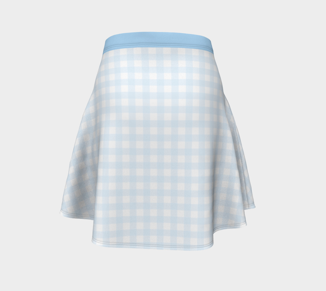 Gingham Flare Skirt preview #4